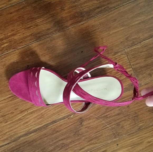 Marc Fisher Shoes - ♥NWOT♥Marc Fisher ankle wrapped wedges
